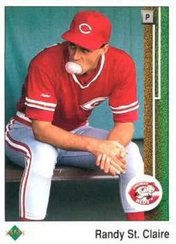 1989 Upper Deck Randy St. Claire #29 card image
