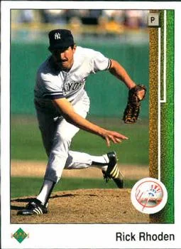 1989 Upper Deck Rick Rhoden UERUER: ERA should be 3.57 #56 card image