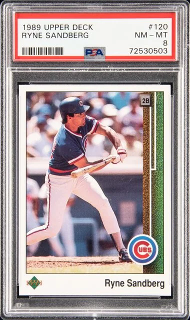1989 Upper Deck Ryne Sandberg #120 card image