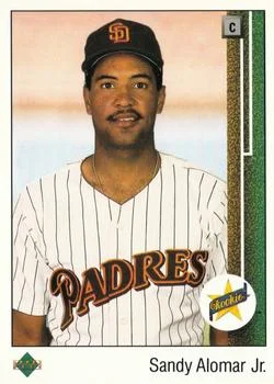 1989 Upper Deck Sandy Alomar Jr. SR #5 card image