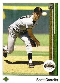 1989 Upper Deck Scott Garrelts #50 card image