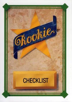 1989 Upper Deck Star Rookies Checklist SR #27 card image