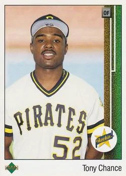 1989 Upper Deck Tony Chance SR #3 card image