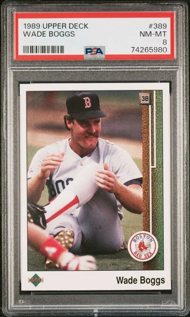 1989 Upper Deck Wade Boggs #389 card image