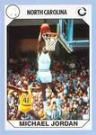 1990-91 Collegiate Collection North Carolina Tar Heels Michael Jordan #93 card image