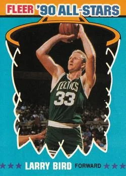1990-91 Fleer Larry Bird [All-Stars] All-Stars #2 card image