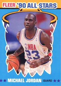 1990-91 Fleer Michael Jordan [All-Stars] All-Stars #5 card image