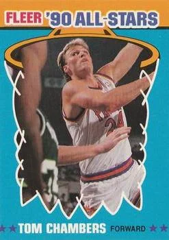 1990-91 Fleer Tom Chambers [All-Stars] All-Stars #8 card image