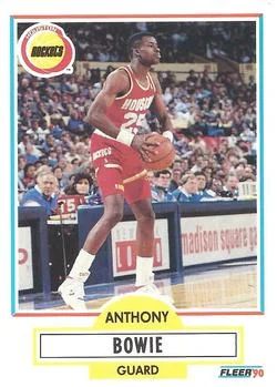 1990-91 Fleer Anthony Bowie #69 card image