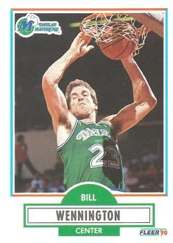 1990-91 Fleer Bill Wennington #44 card image