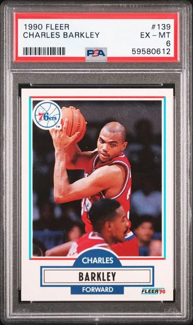 1990-91 Fleer Charles Barkley #139 card image