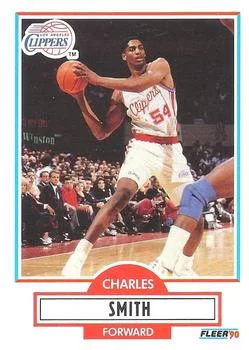 1990-91 Fleer Charles Smith #89 card image