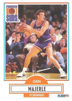 1990-91 Fleer Dan Majerle UER #150 card image