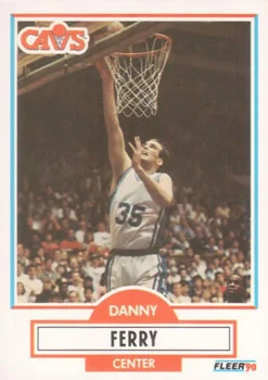 1990-91 Fleer Danny Ferry #33 card image