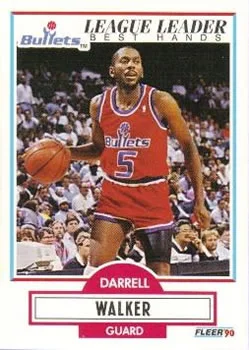 1990-91 Fleer Darrell Walker LL #196 card image