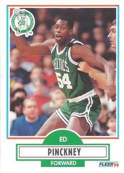 1990-91 Fleer Ed Pinckney #15 card image