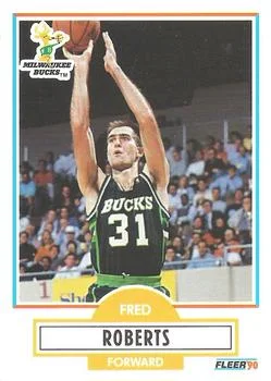 1990-91 Fleer Fred Roberts #108 card image