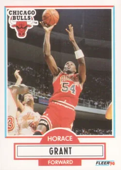 1990-91 Fleer Horace Grant #24 card image