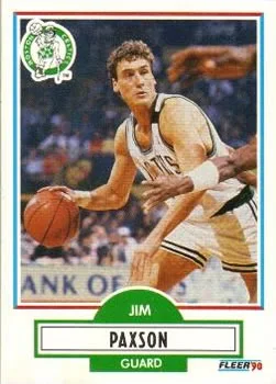 1990-91 Fleer Jim Paxson #14 card image