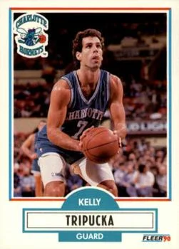 1990-91 Fleer Kelly Tripucka #21 card image