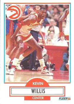1990-91 Fleer Kevin Willis #7 card image