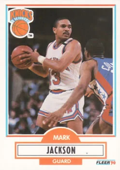 1990-91 Fleer Mark Jackson #126 card image