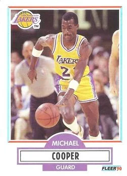 1990-91 Fleer Michael Cooper #90 card image