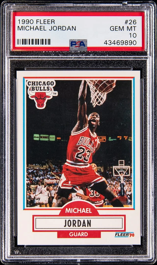 1990-91 Fleer Michael Jordan #25 card image