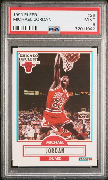 1990-91 Fleer Michael Jordan #26 card image