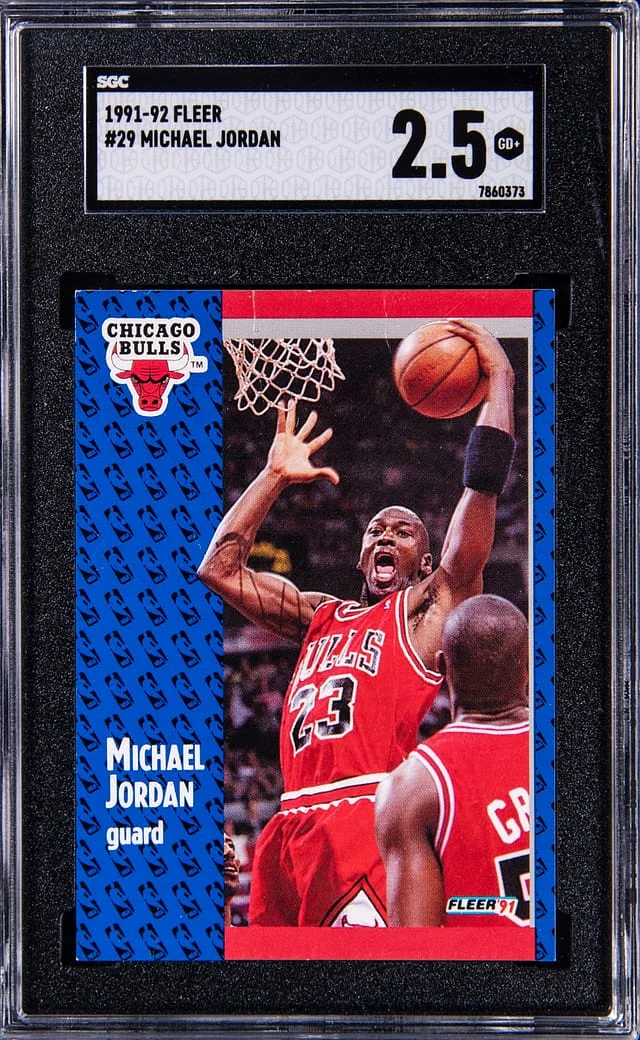 1990-91 Fleer Michael Jordan #29 card image