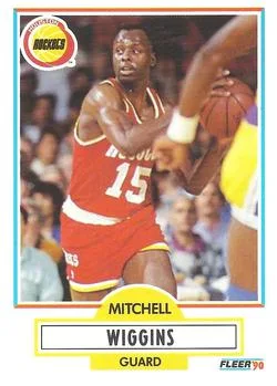 1990-91 Fleer Mitchell Wiggins #75 card image