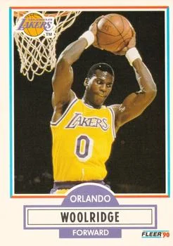 1990-91 Fleer Orlando Woolridge #96 card image