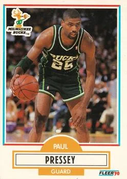 1990-91 Fleer Paul Pressey #107 card image