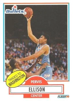 1990-91 Fleer Pervis Ellison #164 card image