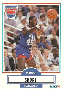 1990-91 Fleer Purvis Short #123 card image