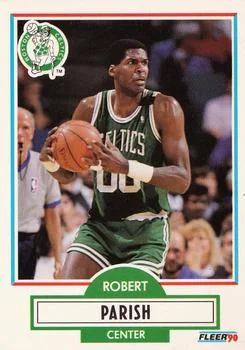 1990-91 Fleer Robert Parish #13 card image