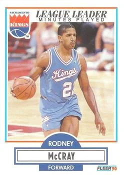 1990-91 Fleer Rodney McCray LL #165 card image