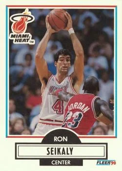 1990-91 Fleer Rony Seikaly COR #102 card image