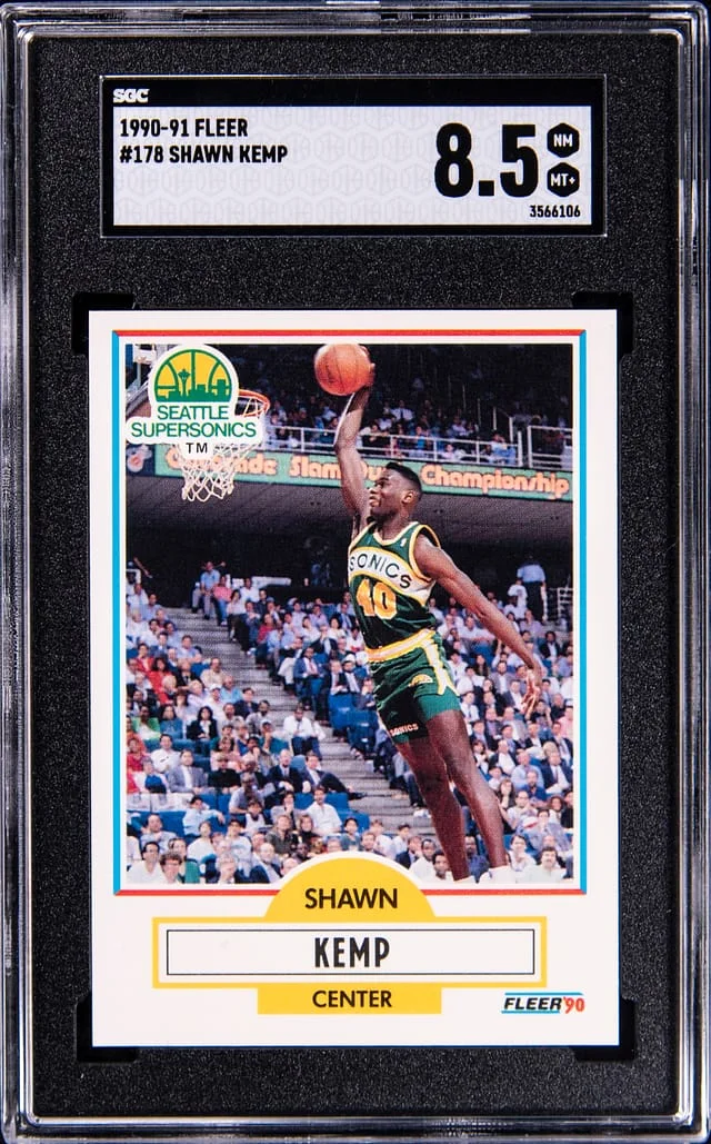 1990-91 Fleer Shawn Kemo #170 card image