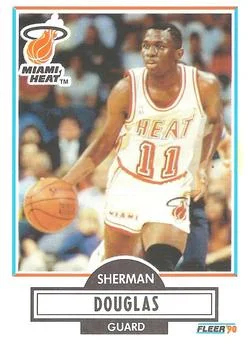 1990-91 Fleer Sherman Douglas #98 card image