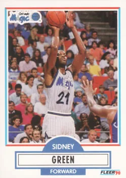 1990-91 Fleer Sidney Green #134 card image