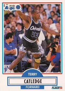 1990-91 Fleer Terry Catledge #133 card image