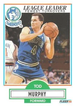 1990-91 Fleer Tod Murphy LL #115 card image