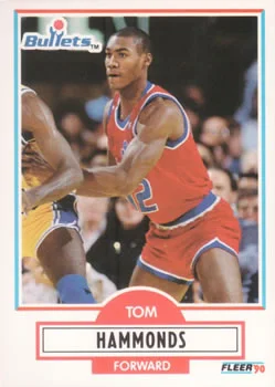 1990-91 Fleer Tom Hammonds #193 card image