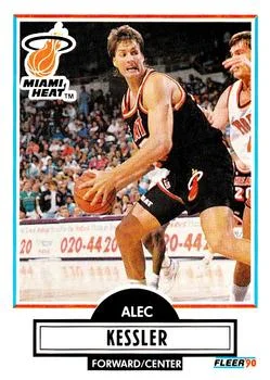 1990-91 Fleer Update Alec Kessler #U-50 card image
