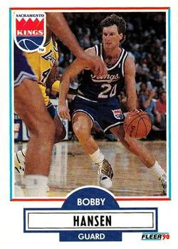 1990-91 Fleer Update Bobby Hansen #U-84 card image