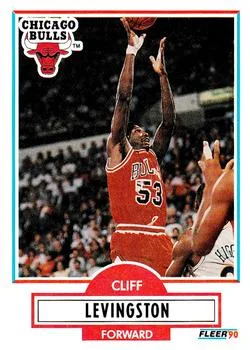 1990-91 Fleer Update Cliff Levingston #U-15 card image