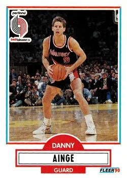 1990-91 Fleer Update Danny Ainge #U-79 card image