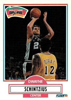 1990-91 Fleer Update Dwayne Schintzius #U-91 card image