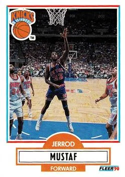 1990-91 Fleer Update Jerrod Mustaf #U-64 card image